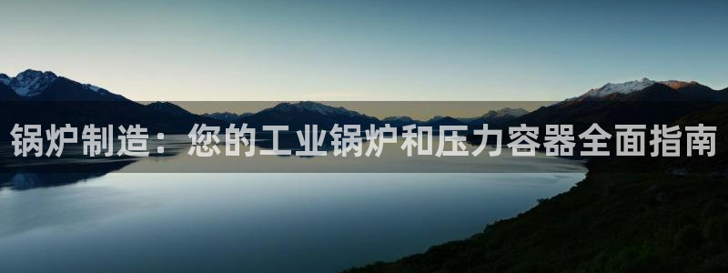 彩神ix是真的吗：锅炉制造：您的工业锅炉和压力容器全面指南