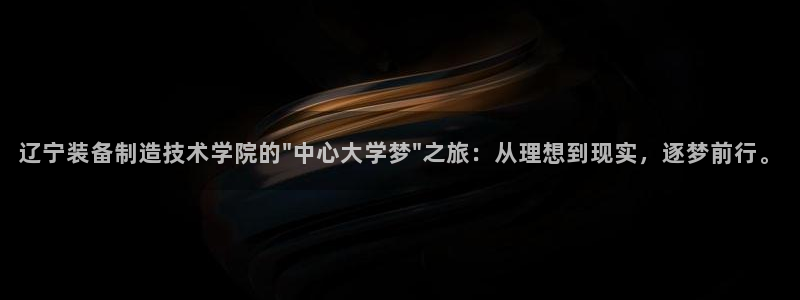 彩神v平台：辽宁装备制造技术学院的\
