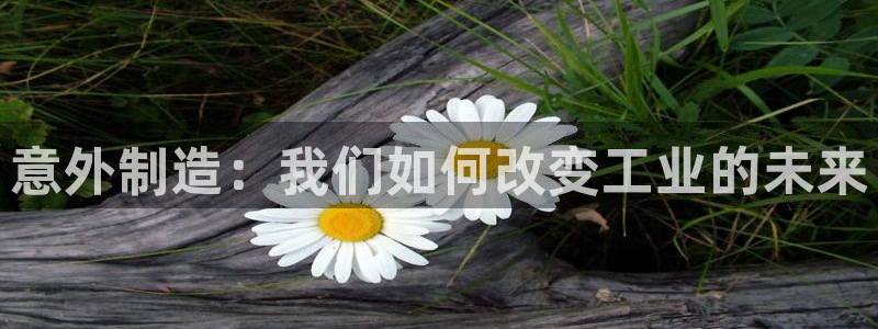 彩神V3大赢家：意外制造：我们如何改变工业的未来